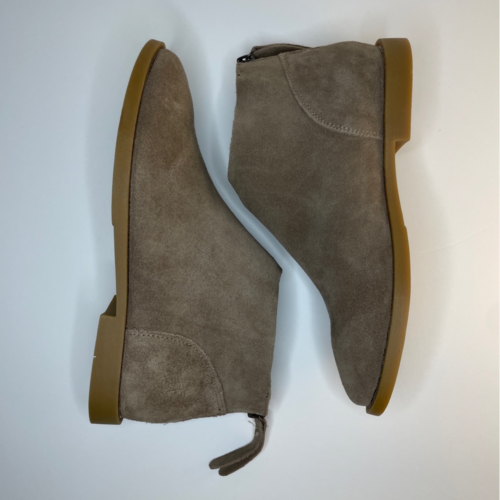 Dirty Laundry Tan Suede Low Heel Booties Women’s Size 5.5 New and Unworn